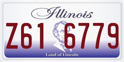 IL license plate Z616779