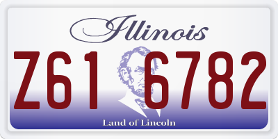 IL license plate Z616782
