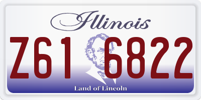 IL license plate Z616822