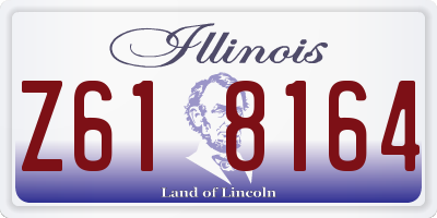 IL license plate Z618164