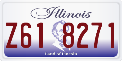 IL license plate Z618271