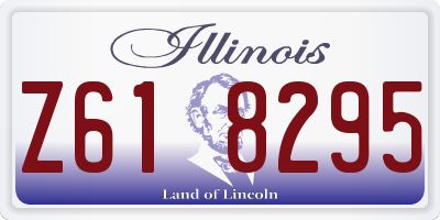 IL license plate Z618295