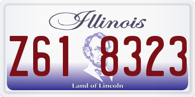 IL license plate Z618323