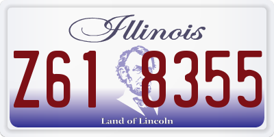 IL license plate Z618355