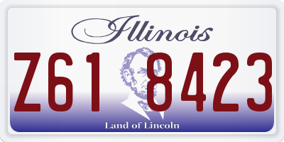 IL license plate Z618423