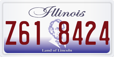IL license plate Z618424