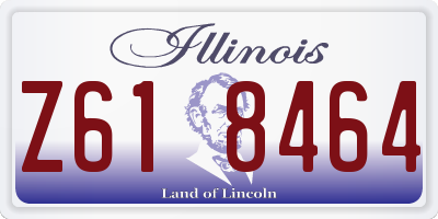 IL license plate Z618464