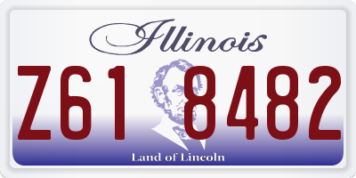 IL license plate Z618482
