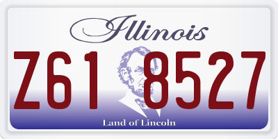 IL license plate Z618527