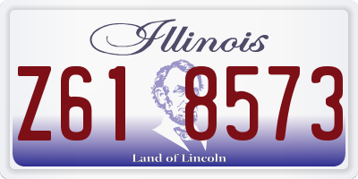 IL license plate Z618573