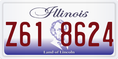 IL license plate Z618624
