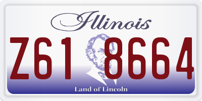 IL license plate Z618664