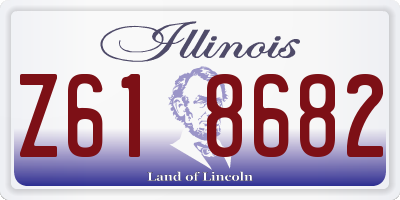 IL license plate Z618682
