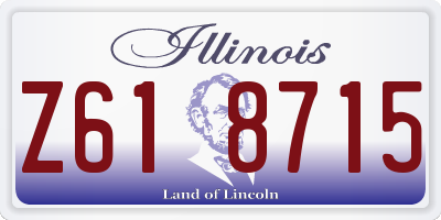 IL license plate Z618715