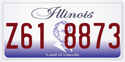 IL license plate Z618873