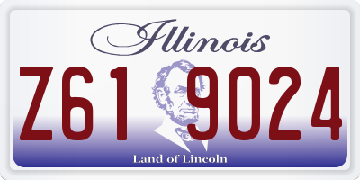 IL license plate Z619024