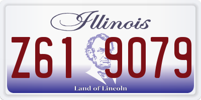 IL license plate Z619079