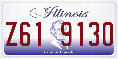 IL license plate Z619130