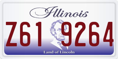IL license plate Z619264