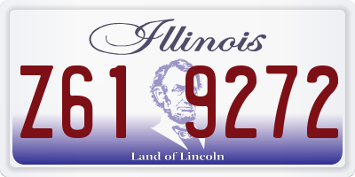 IL license plate Z619272