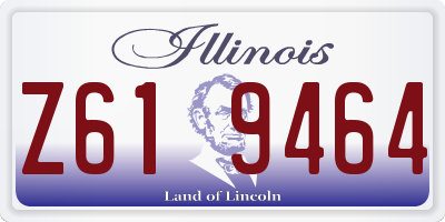 IL license plate Z619464