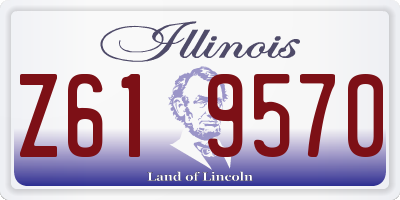 IL license plate Z619570