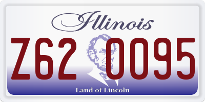 IL license plate Z620095