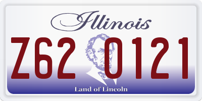 IL license plate Z620121