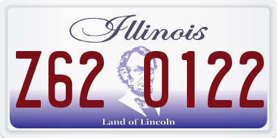 IL license plate Z620122