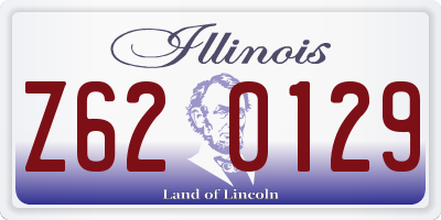 IL license plate Z620129