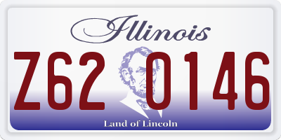 IL license plate Z620146