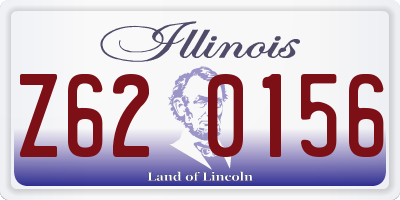 IL license plate Z620156
