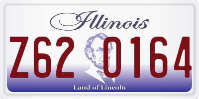 IL license plate Z620164
