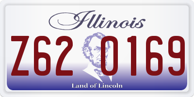 IL license plate Z620169