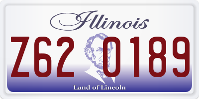 IL license plate Z620189