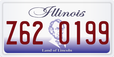 IL license plate Z620199