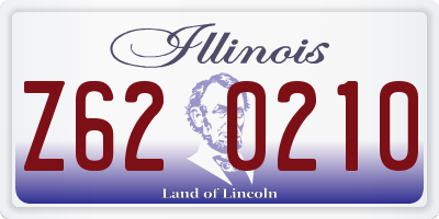 IL license plate Z620210