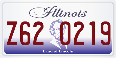 IL license plate Z620219