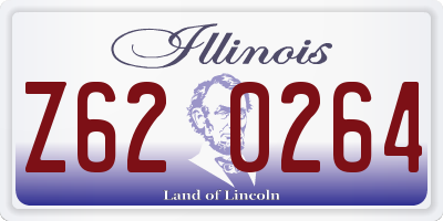 IL license plate Z620264