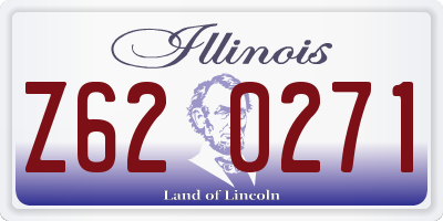 IL license plate Z620271
