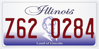 IL license plate Z620284