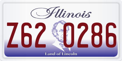 IL license plate Z620286