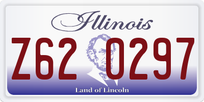 IL license plate Z620297