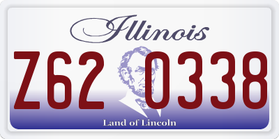IL license plate Z620338