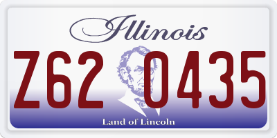 IL license plate Z620435