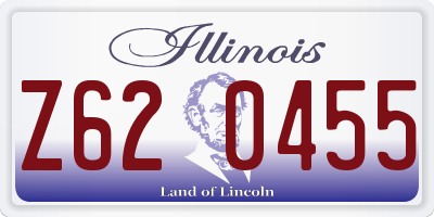 IL license plate Z620455