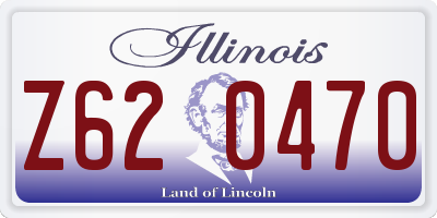 IL license plate Z620470