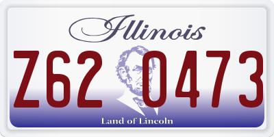IL license plate Z620473