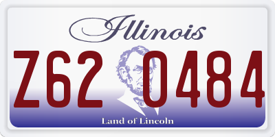 IL license plate Z620484