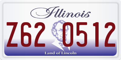 IL license plate Z620512